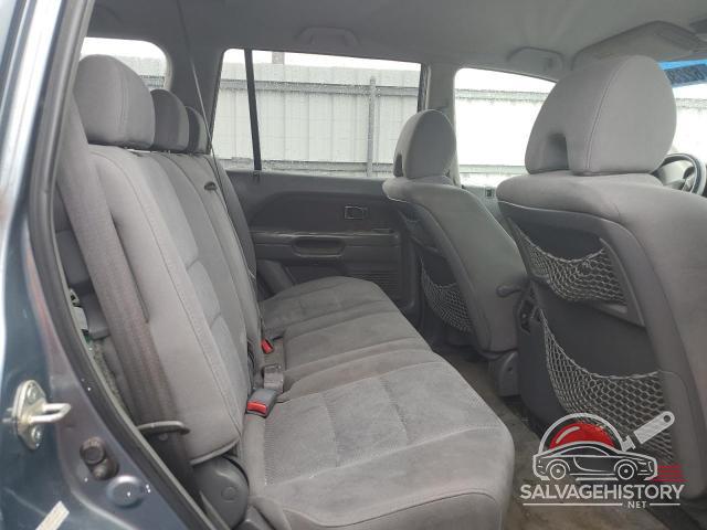 2HKYF18426H536667 2006 HONDA PILOT photo no. 11