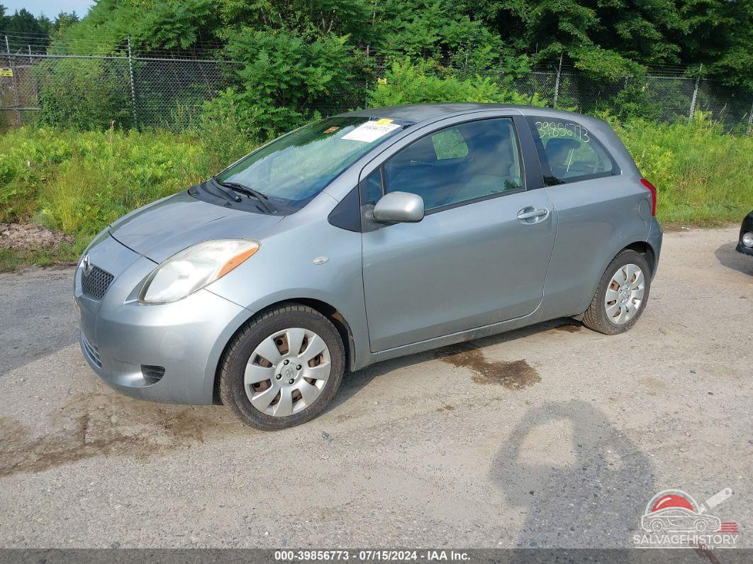 JTDJT923X85188368 2008 TOYOTA YARIS photo no. 2