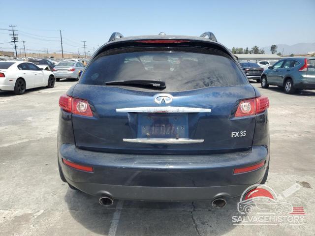 JNRAS08WX8X205061 2008 INFINITI FX35 photo no. 6