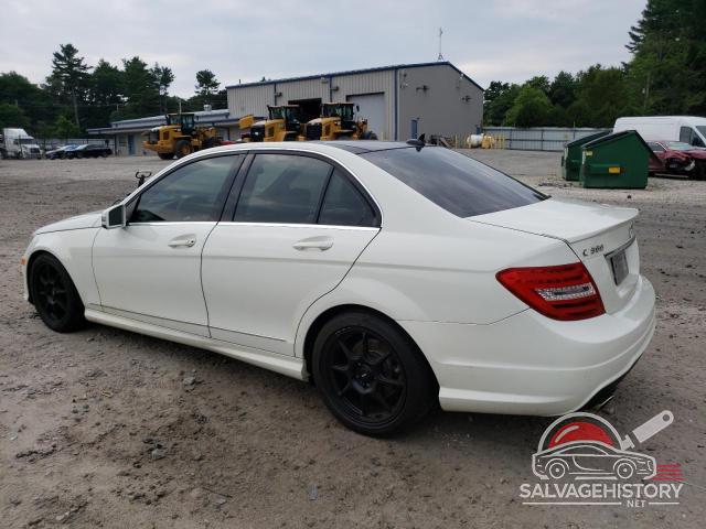 WDDGF8BB9CR201766 2012 MERCEDES-BENZ C-CLASS photo no. 2