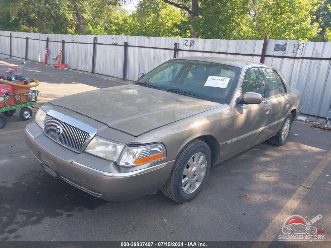 2MEFM75WX3X630262 2003 MERCURY GRAND MARQUIS photo no. 2