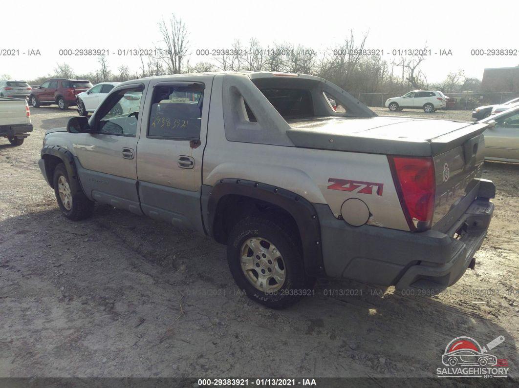 3GNEK13T42G117209 2002 CHEVROLET AVALANCHE photo no. 3