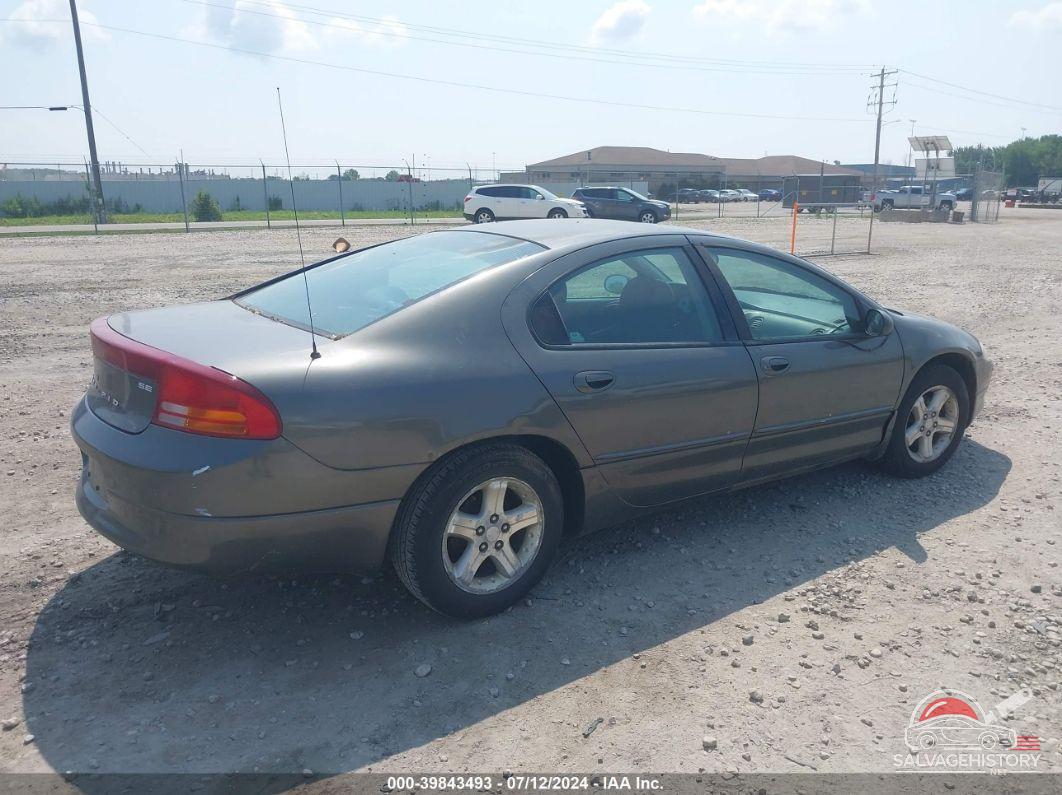 2B3HD46R84H672492 2004 DODGE INTREPID photo no. 4