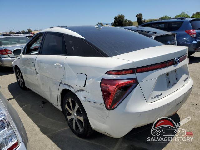 JTDBVRBD5KA006341 2019 TOYOTA MIRAI photo no. 2