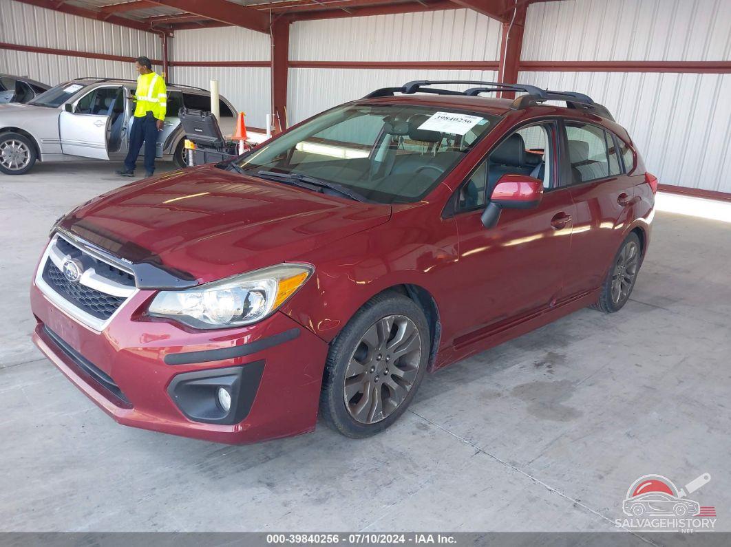 JF1GPAR6XE8265935 2014 SUBARU IMPREZA photo no. 2