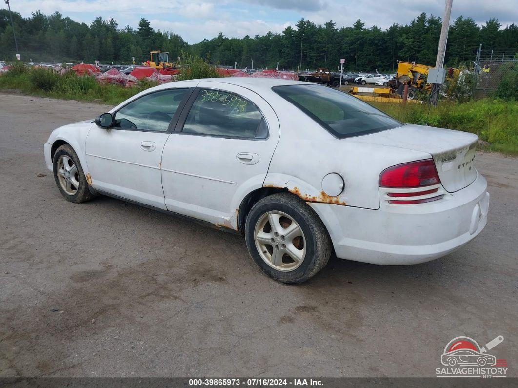 1B3EL46X46N279166 2006 DODGE STRATUS photo no. 3