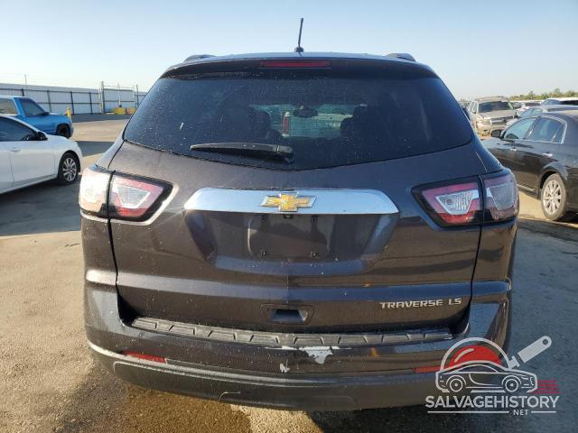 1GNKRFED6DJ161974 2013 CHEVROLET TRAVERSE photo no. 6