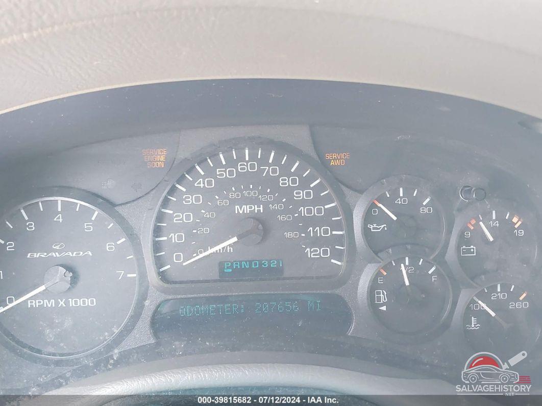 1GHDT13SX22214748 2002 OLDSMOBILE BRAVADA photo no. 7