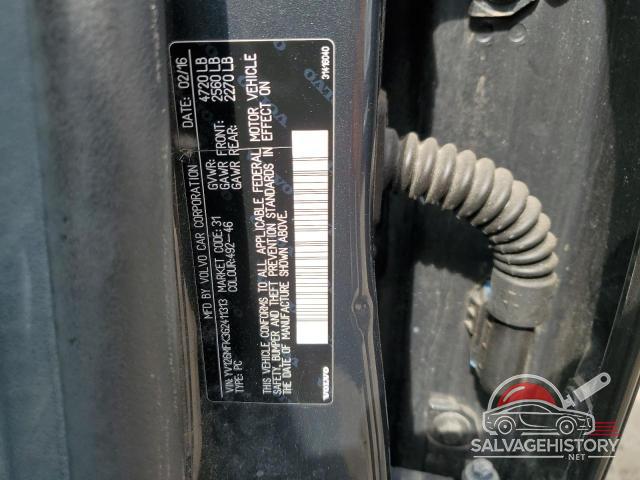 YV126MFK3G2411313 2016 VOLVO S60 photo no. 12