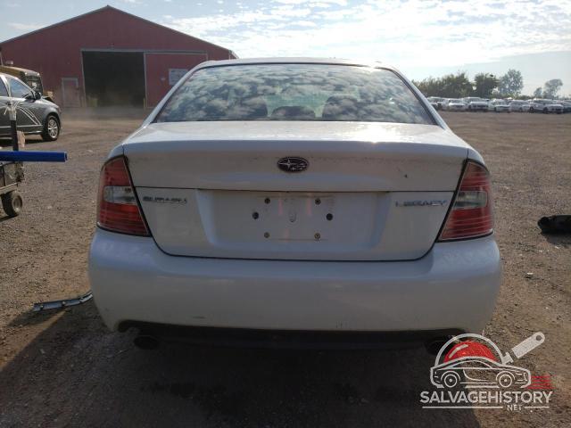 4S3BL616757225018 2005 SUBARU LEGACY photo no. 6