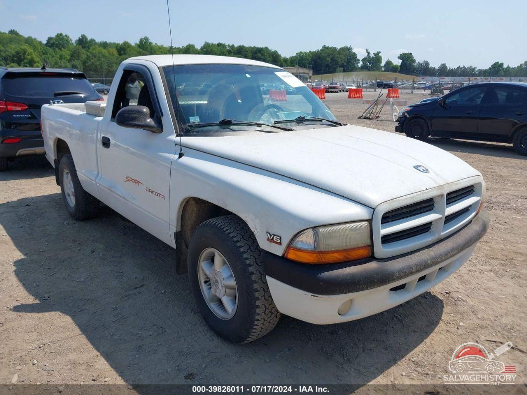 1B7FL26X9WS537898 1998 DODGE DAKOTA photo no. 8