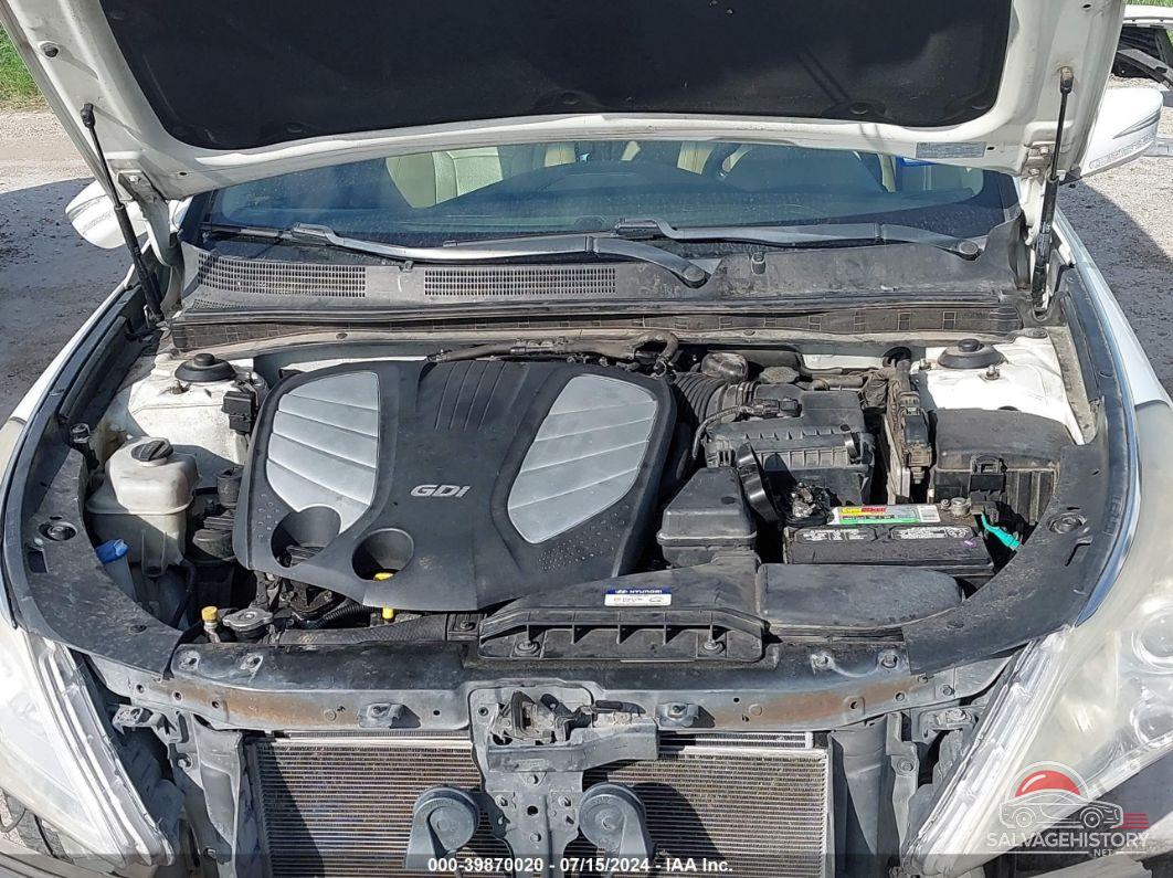 KMHFH4JG3DA233503 2013 HYUNDAI AZERA photo no. 10