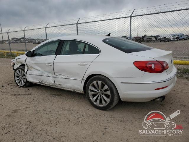 WVWMN7AN2CE503705 2012 VOLKSWAGEN CC photo no. 2