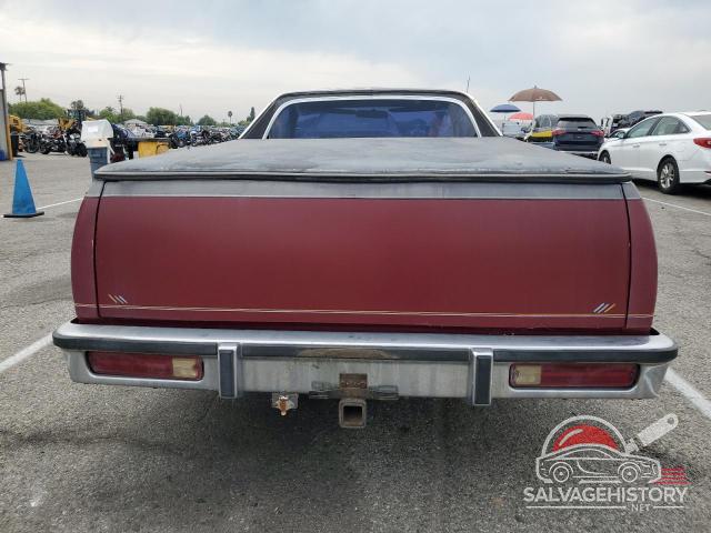 1GCCW80H9DR205558 1983 CHEVROLET EL CAMINO photo no. 10