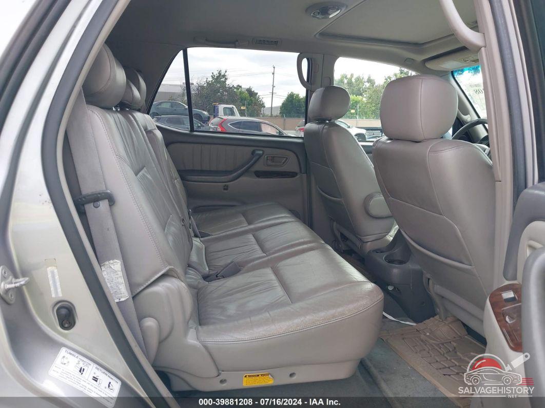 5TDBT48A23S203901 2003 TOYOTA SEQUOIA photo no. 8