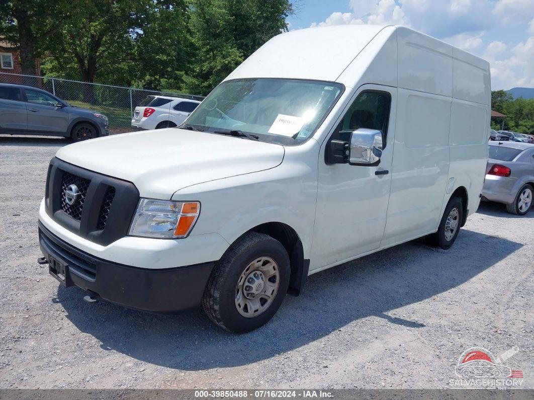 1N6AF0LY9KN804871 2019 NISSAN NV CARGO NV2500 HD photo no. 2