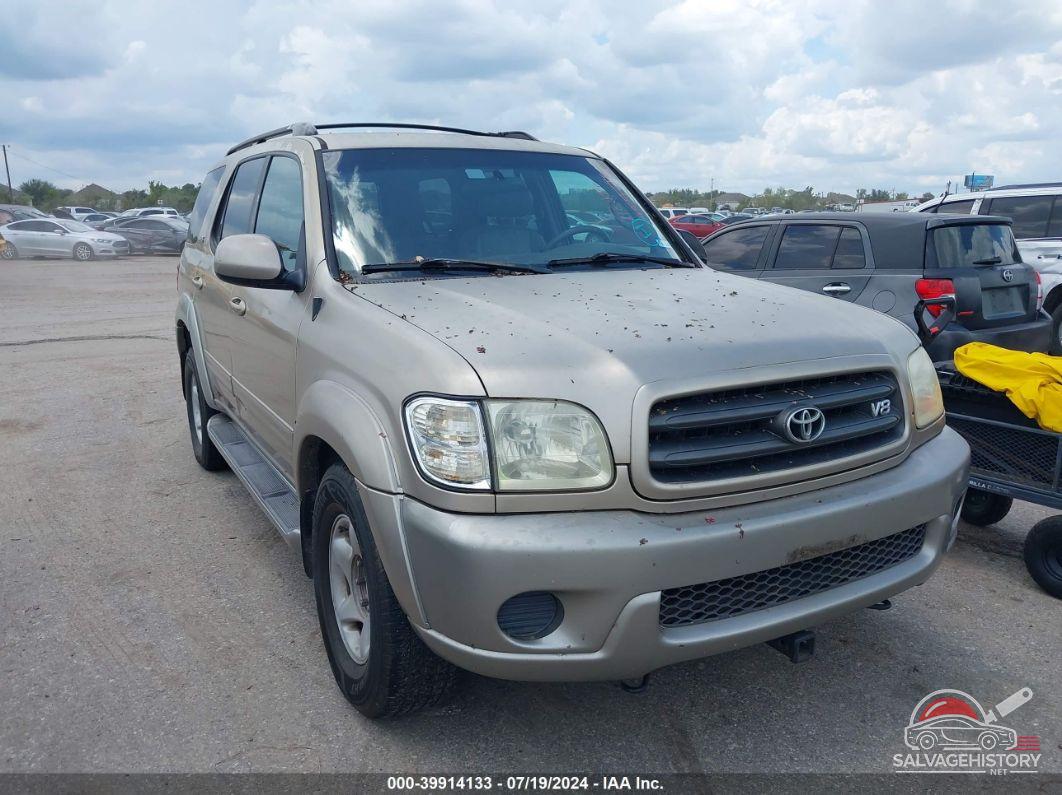 5TDBT44A32S090464 2002 TOYOTA SEQUOIA photo no. 10