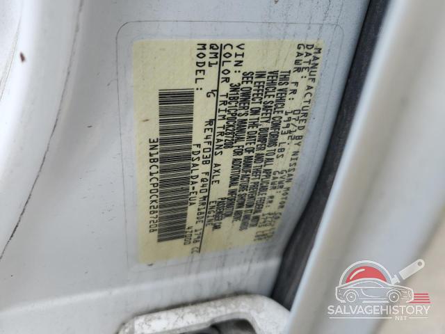 3N1BC1CP0CK287208 2012 NISSAN VERSA photo no. 12