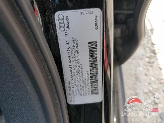 WAUGFAFC4DN006295 2013 AUDI A6 photo no. 12