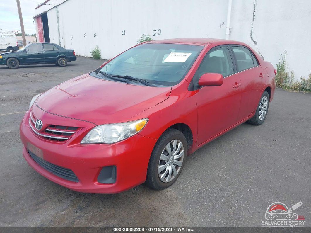 2T1BU4EE9DC123493 2013 TOYOTA COROLLA photo no. 2