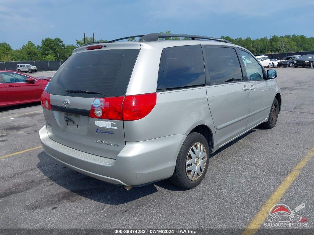 5TDZK23C38S163401 2008 TOYOTA SIENNA photo no. 4