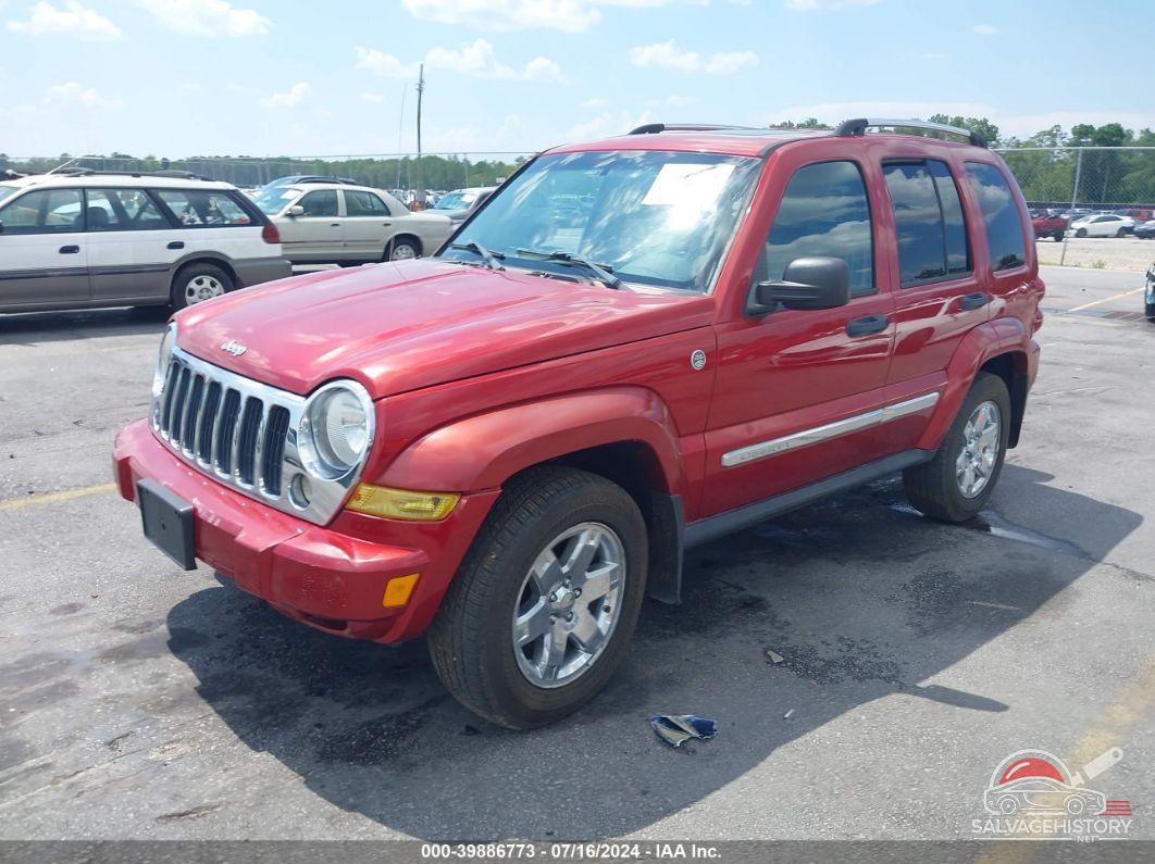 1J8GL58KX6W117513 2006 JEEP LIBERTY photo no. 2
