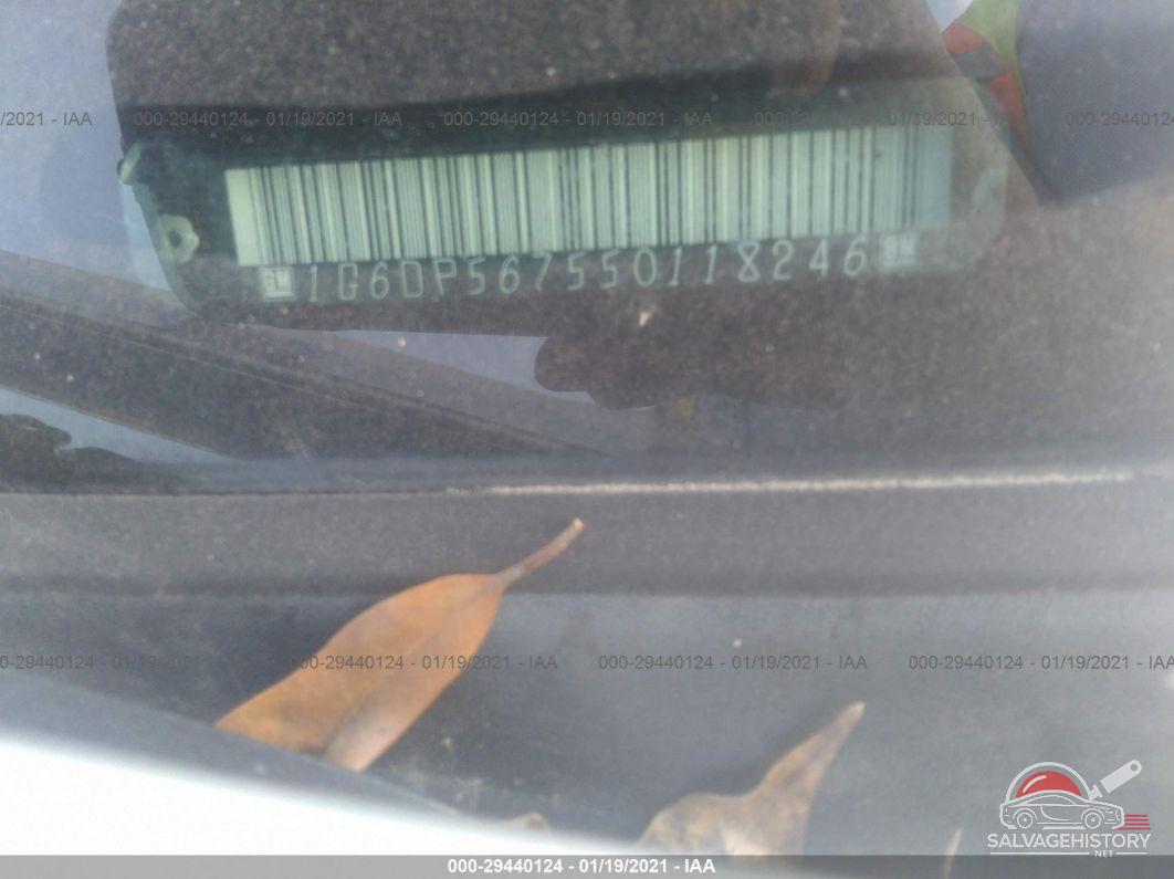 1G6DP567550118246 2005 CADILLAC CTS photo no. 9