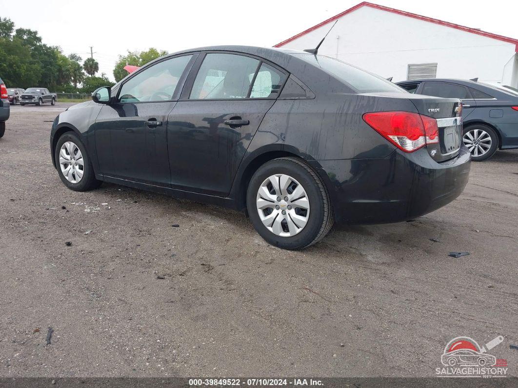 1G1PA5SH1E7280966 2014 CHEVROLET CRUZE photo no. 3
