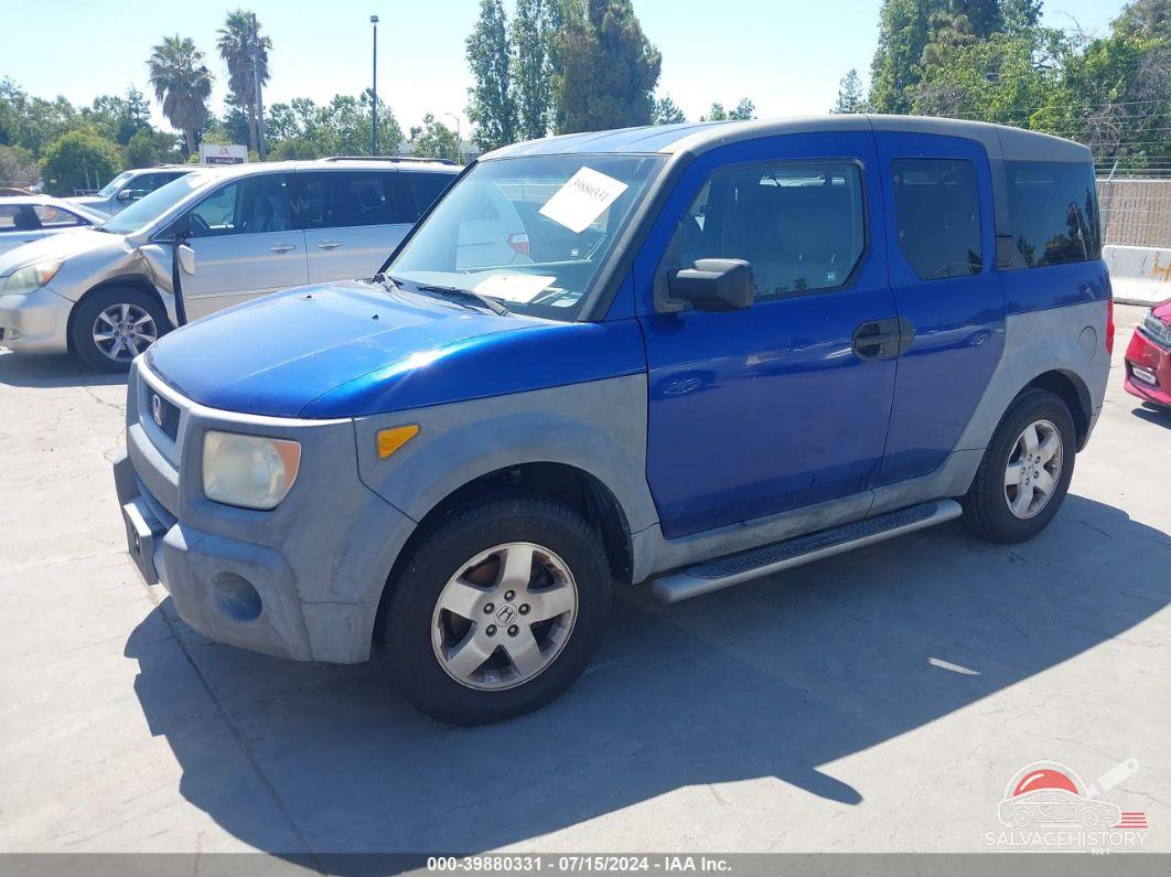 5J6YH28654L005791 2004 HONDA ELEMENT photo no. 2