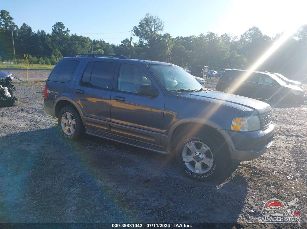 1FMDU74K13ZB53475 2003 FORD EXPLORER EDDIE BAUER photo no. 1