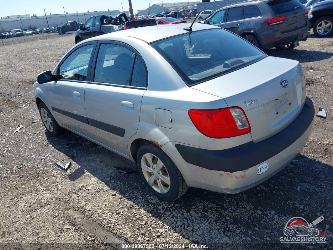 KNADE223896465025 2009 KIA RIO photo no. 3