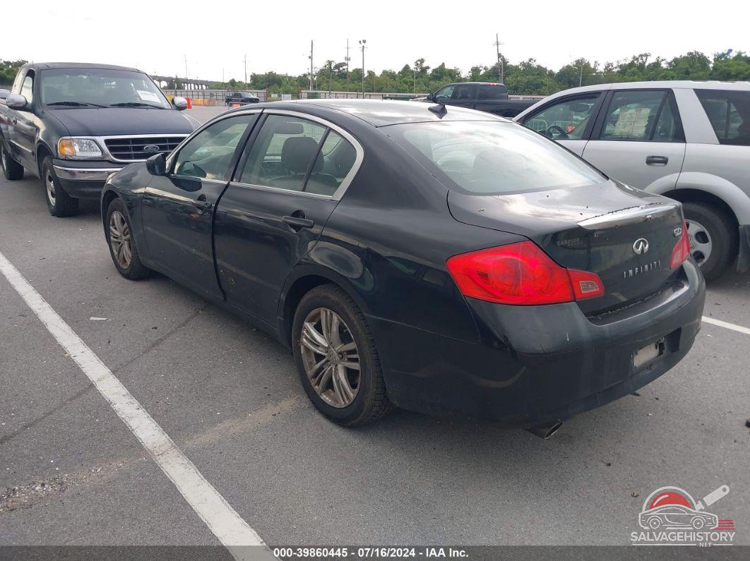 JN1DV6AR5BM650735 2011 INFINITI G25X photo no. 3
