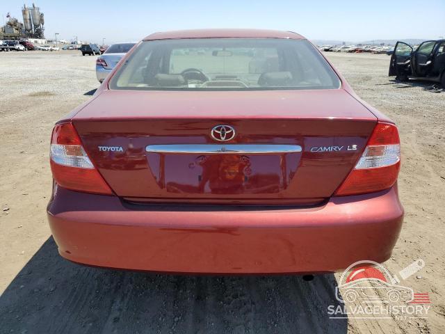 4T1BE32K03U168904 2003 TOYOTA CAMRY photo no. 6