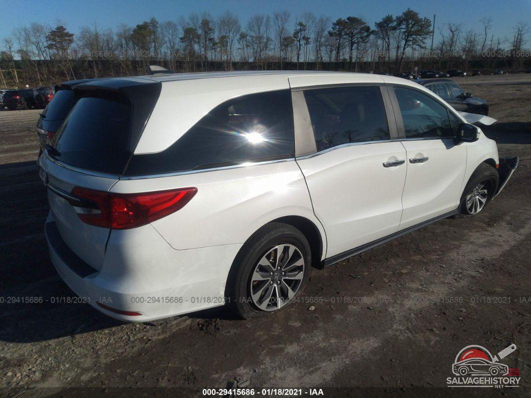 5FNRL6H78MB024220 2021 HONDA ODYSSEY photo no. 4