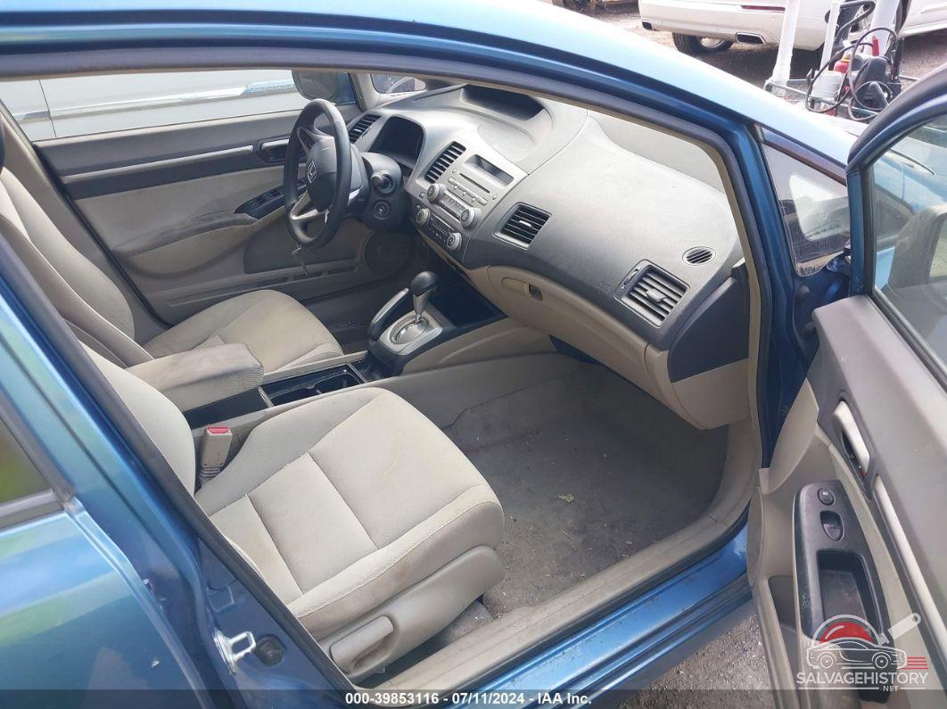 JHMFA3F28AS000091 2010 HONDA CIVIC HYBRID photo no. 5