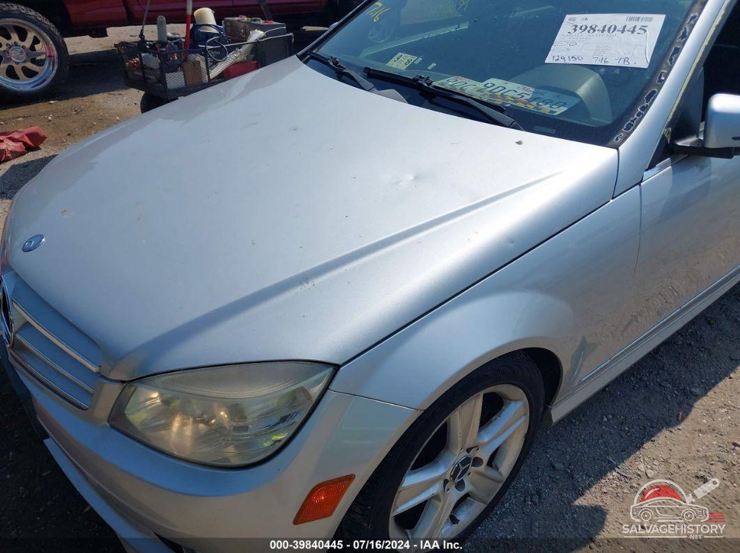WDDGF8BB2AF479813 2010 MERCEDES-BENZ C-CLASS photo no. 6