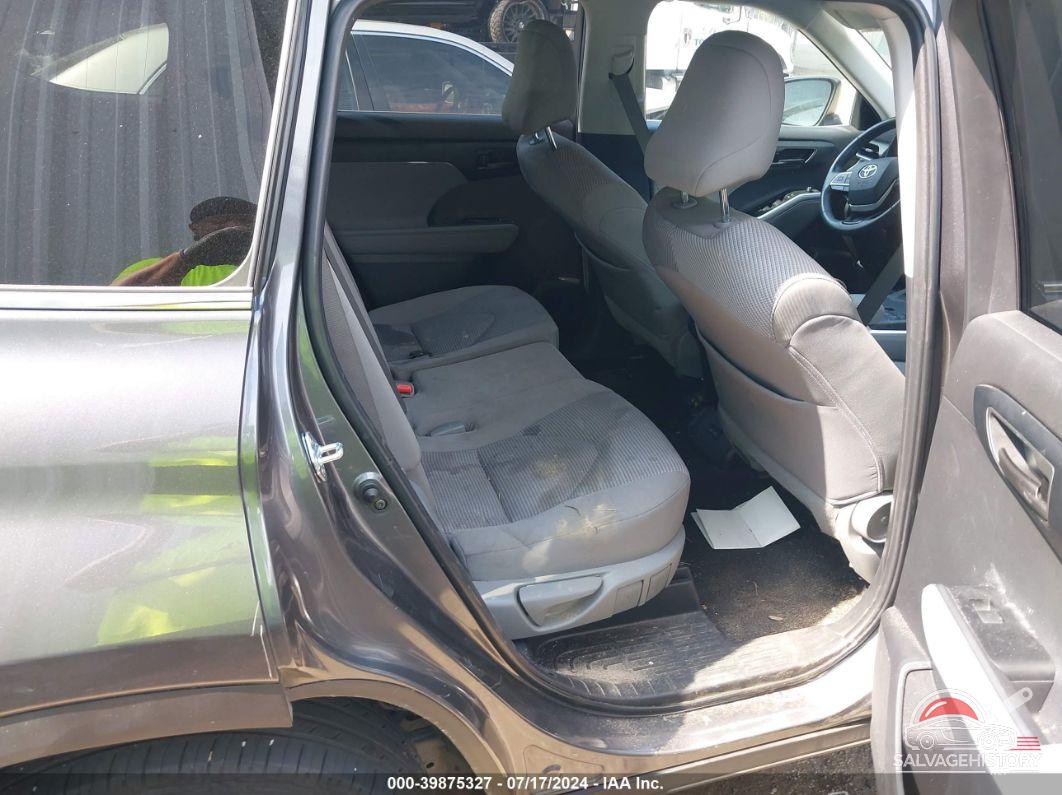 5TDKDRAH6PS501990 2023 TOYOTA HIGHLANDER photo no. 8