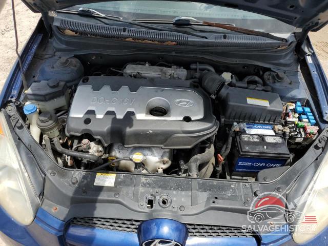 KMHCN36C87U009979 2007 HYUNDAI ACCENT photo no. 11
