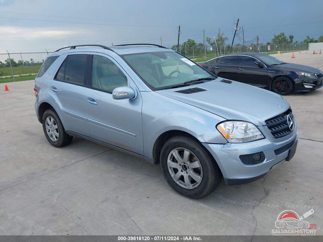 4JGBB86E06A087837 2006 MERCEDES-BENZ ML 350 photo no. 7