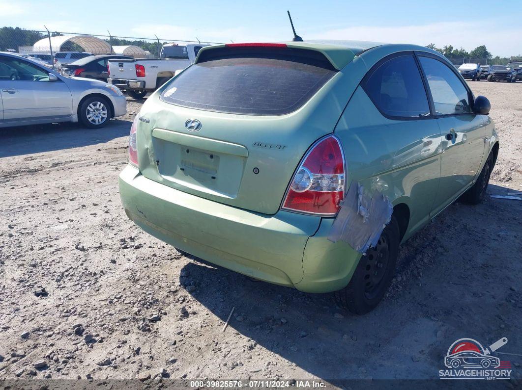 KMHCM36C07U002365 2007 HYUNDAI ACCENT photo no. 6