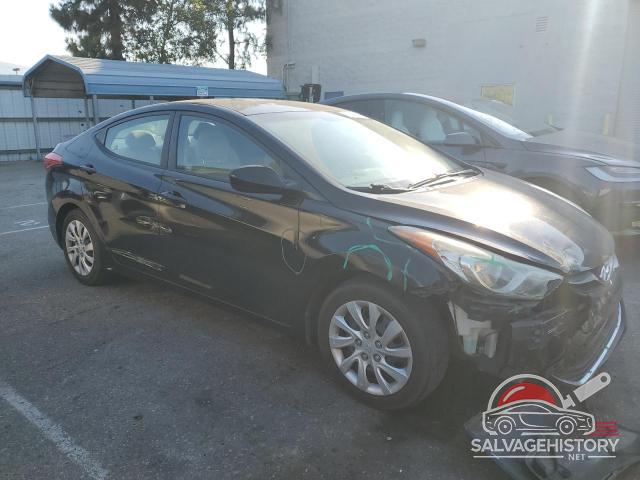 5NPDH4AE7CH141800 2012 HYUNDAI ELANTRA photo no. 4