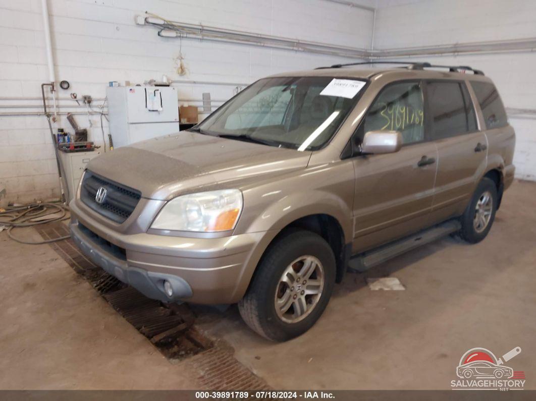 2HKYF18754H527050 2004 HONDA PILOT photo no. 2