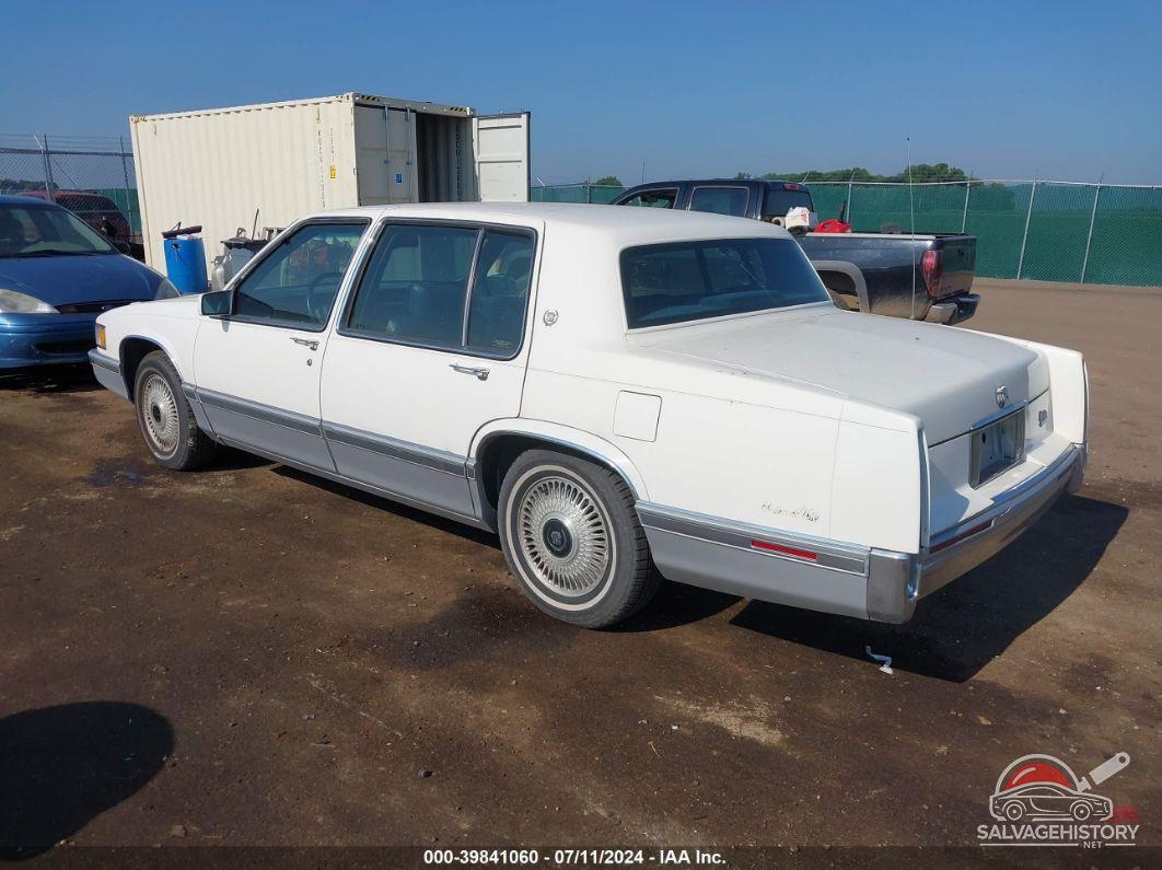 1G6CD53B8N4322626 1992 CADILLAC DEVILLE photo no. 3