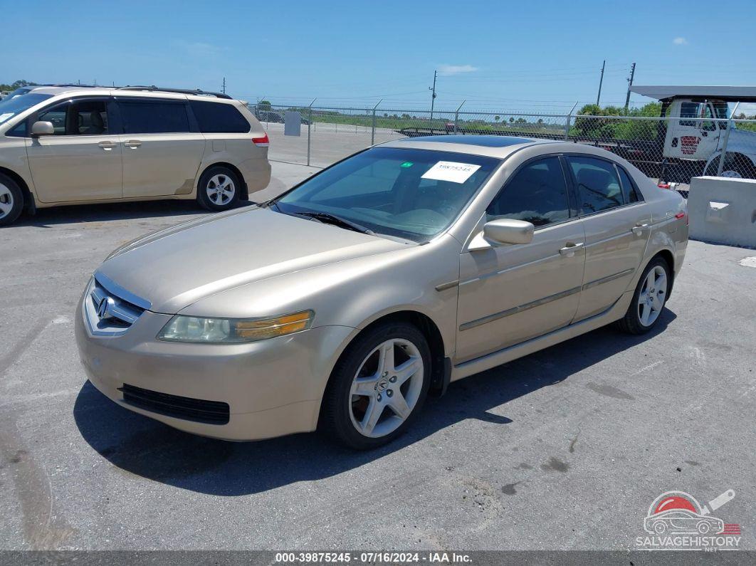 19UUA66285A022180 2005 ACURA TL photo no. 2