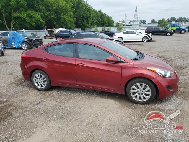5NPDH4AE5CH094427 2012 HYUNDAI ELANTRA photo no. 4
