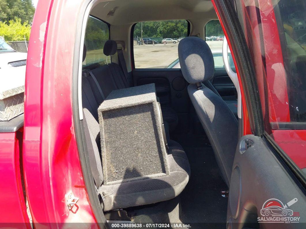1D7HU18D35S211411 2005 DODGE RAM 1500 photo no. 8