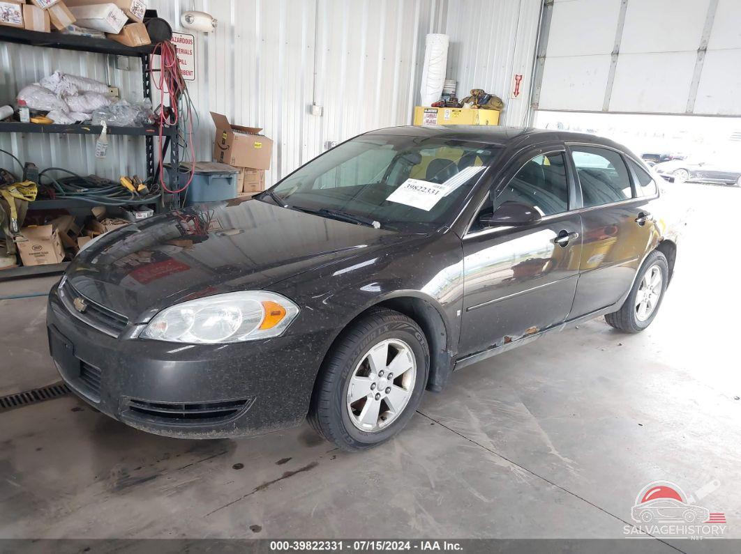 2G1WT58K989206433 2008 CHEVROLET IMPALA photo no. 2