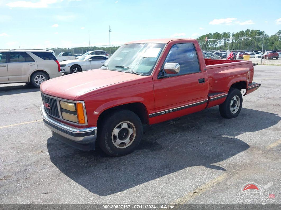 1GTDC14K7LZ543534 1990 GMC SIERRA photo no. 2