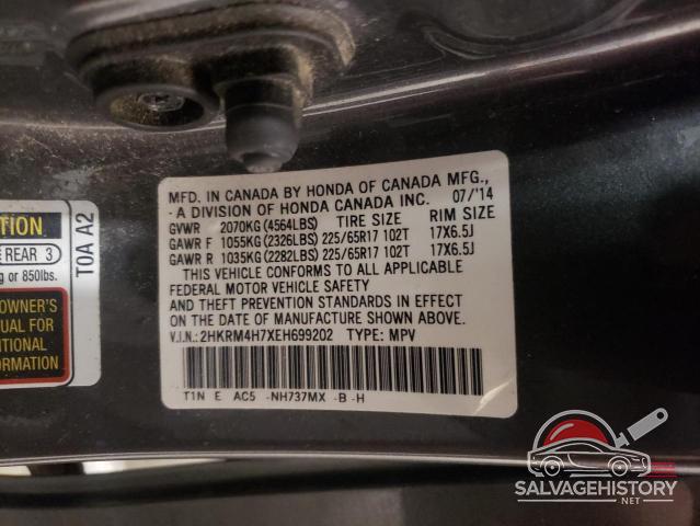 2HKRM4H7XEH699202 2014 HONDA CRV photo no. 12