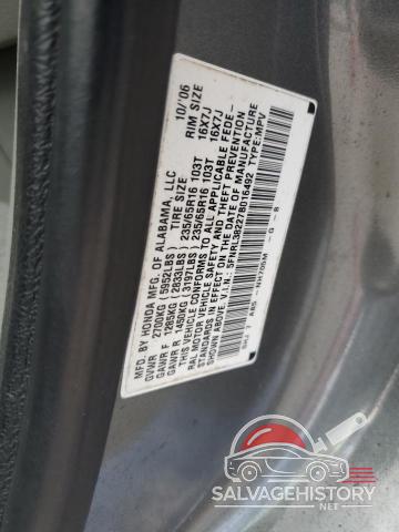 5FNRL38227B016492 2007 HONDA All Models photo no. 14